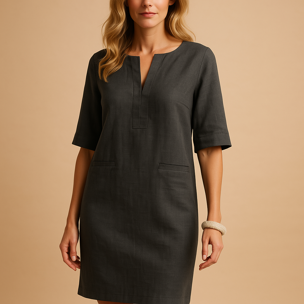 Casual Chic Women's Dress | Lightweight Fabric | Versatile Day-to-Night Style | Perfect for Summer Events