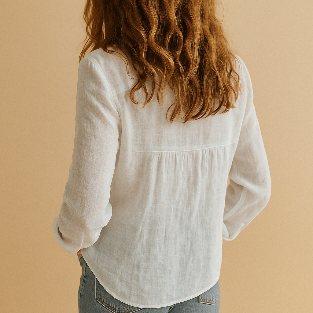 Lightweight Women's Casual Blouse | Soft Fabric | Short Sleeve | Everyday Wear | Available in Multiple Colors