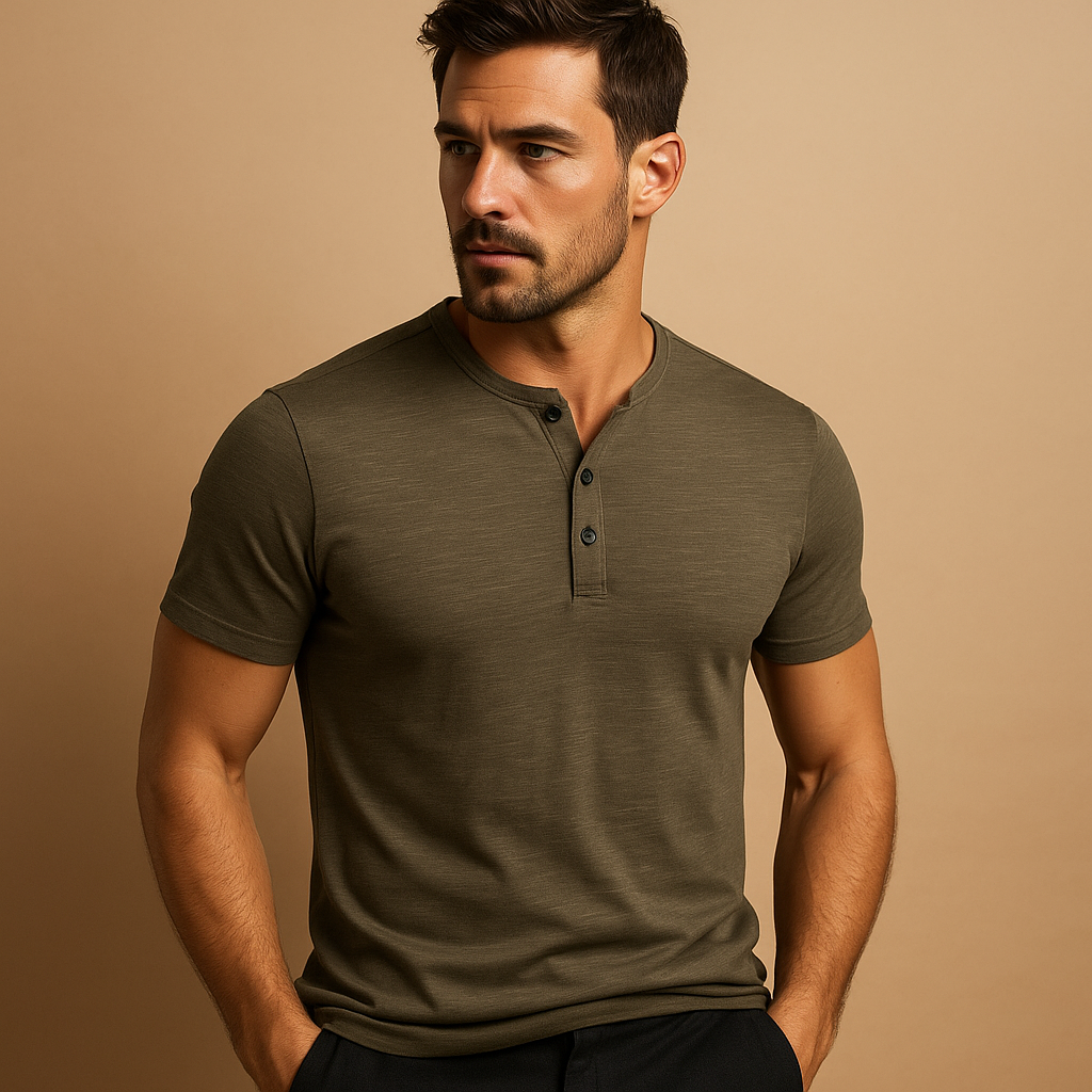 Men's Casual Cotton T-Shirt | Comfortable Everyday Wear | Short Sleeve Design | Versatile for All Occasions