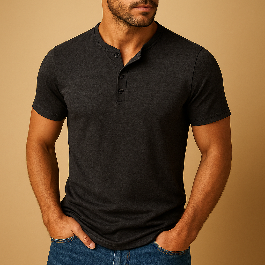 Men's Casual Cotton T-Shirt | Comfortable Everyday Wear | Short Sleeve Design | Versatile for All Occasions