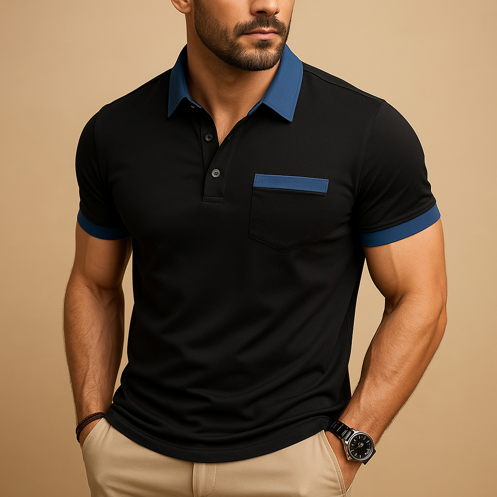 Men's Short Sleeve Classic Polo Shirt | Cotton Blend | Casual Wear | Available in Multiple Colors