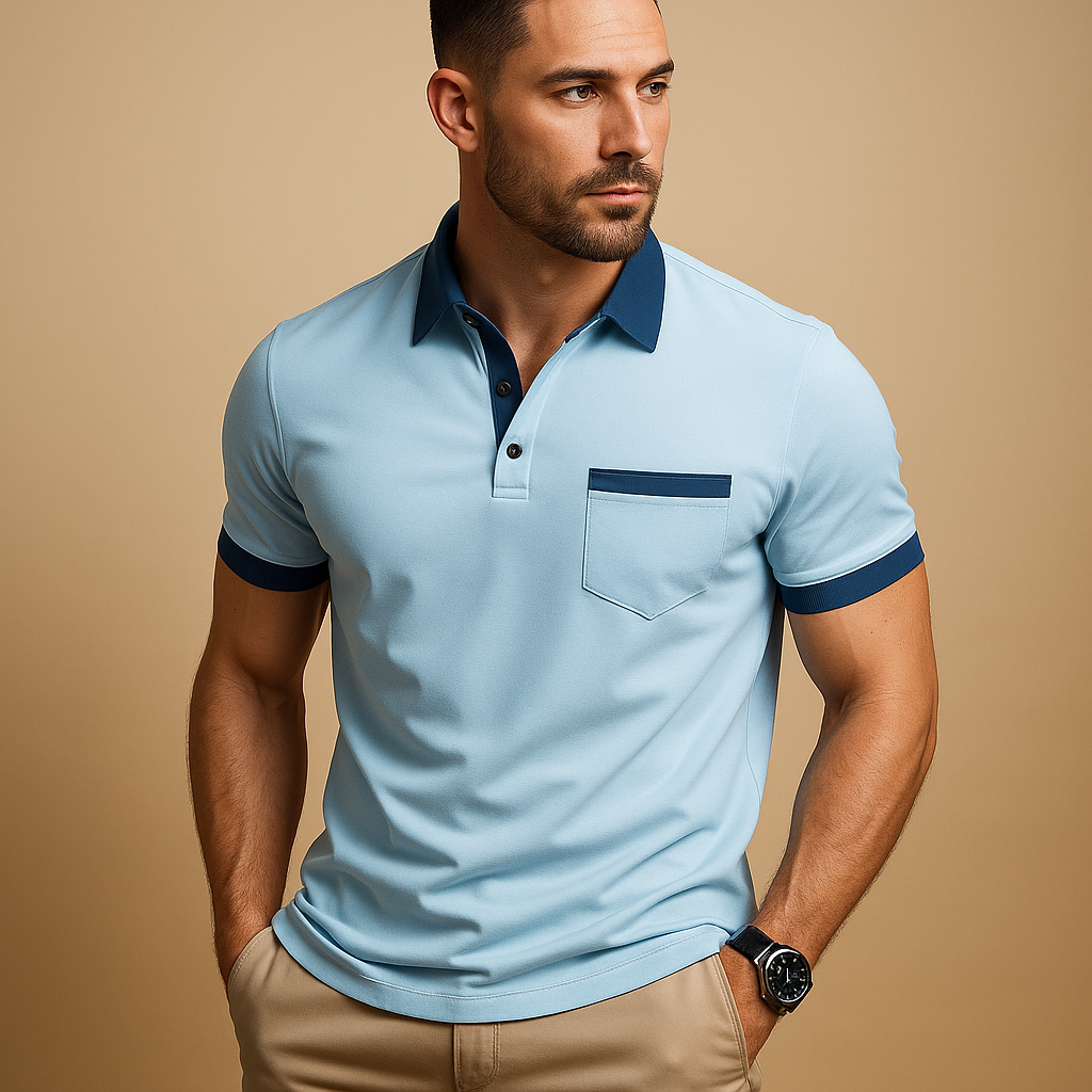 Men's Short Sleeve Classic Polo Shirt | Cotton Blend | Casual Wear | Available in Multiple Colors