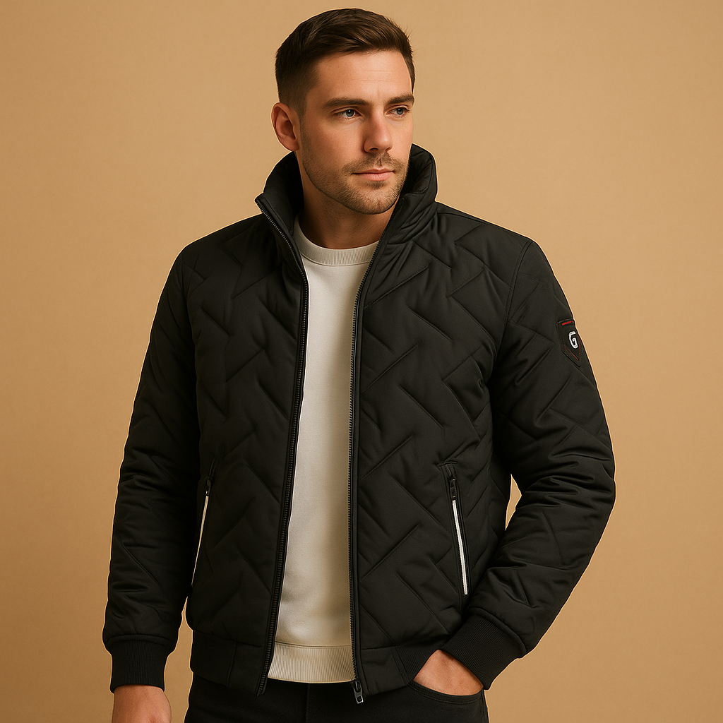 Men's Classic Puffer Jacket | Insulated, Warm, Casual Outerwear for Cold Weather