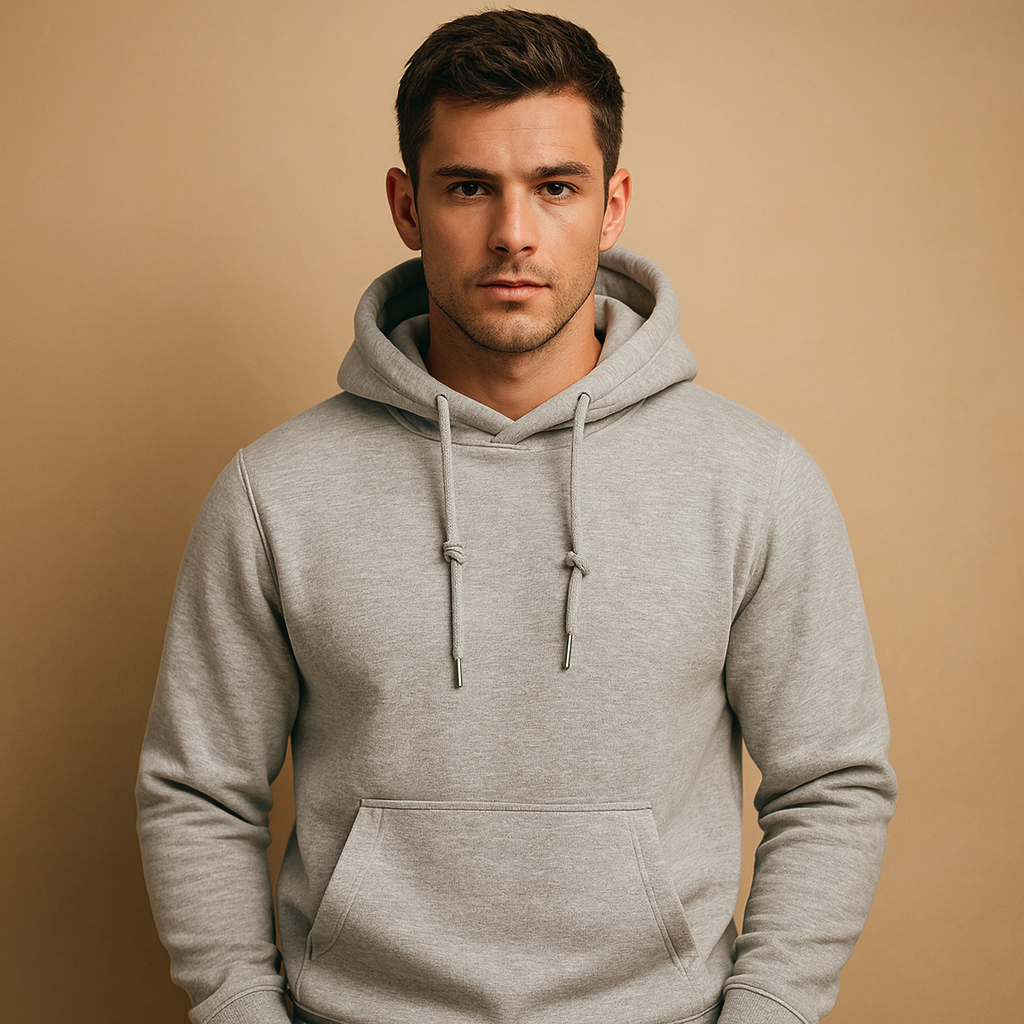 Men's Casual Hoodie | Soft Cotton Blend | Relaxed Fit | Everyday Wear | Available in Multiple Colors