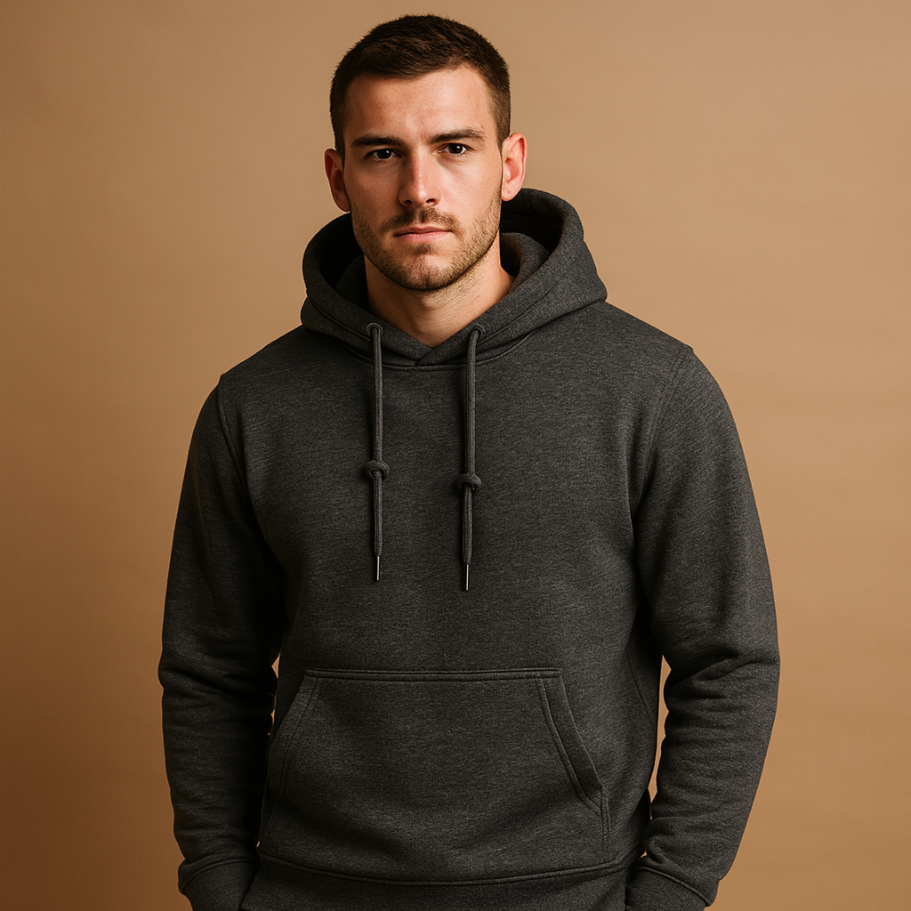 Men's Casual Hoodie | Soft Cotton Blend | Relaxed Fit | Everyday Wear | Available in Multiple Colors