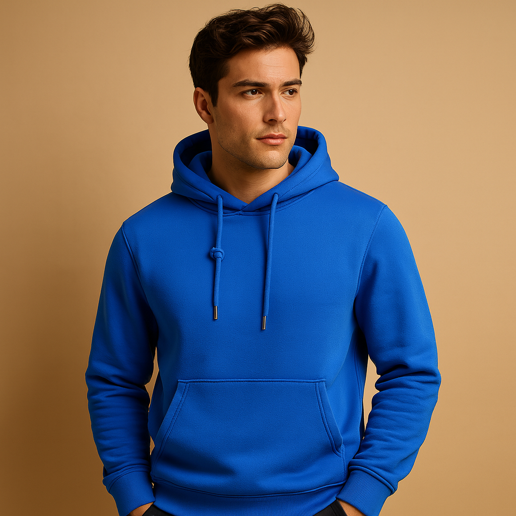 Men's Casual Hoodie | Soft Cotton Blend | Relaxed Fit | Everyday Wear | Available in Multiple Colors