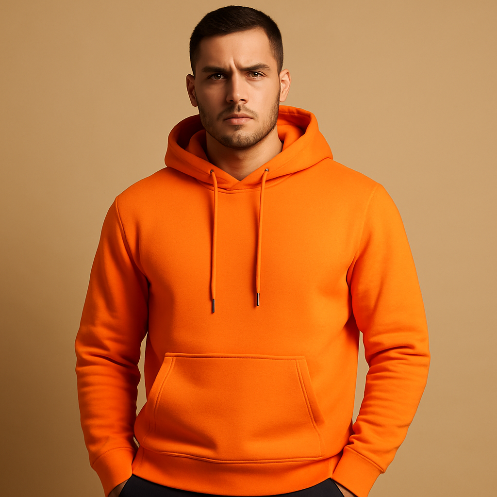 Men's Casual Hoodie | Soft Cotton Blend | Relaxed Fit | Everyday Wear | Available in Multiple Colors
