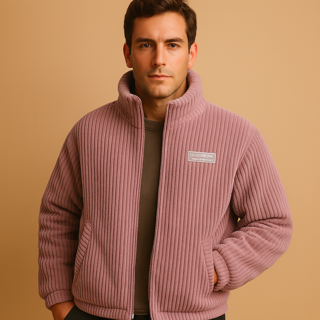 Men's Corduroy Jacket | Classic Design | Casual Outerwear | Versatile Layering Piece