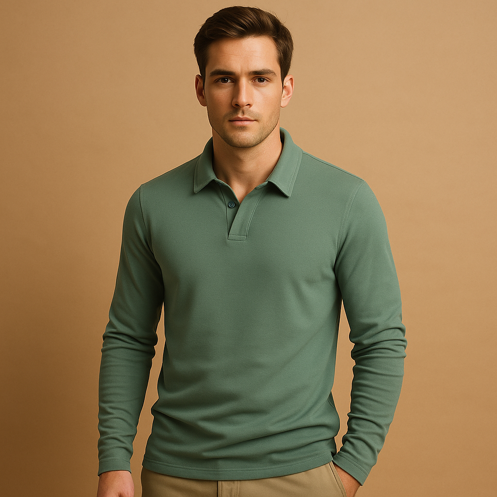 Men's Cotton Polo Shirt | Classic Fit | Casual Wear | Versatile Everyday Style