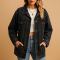 Women's Denim Winter Jacket | Warm, Stylish Outerwear for Cold Weather