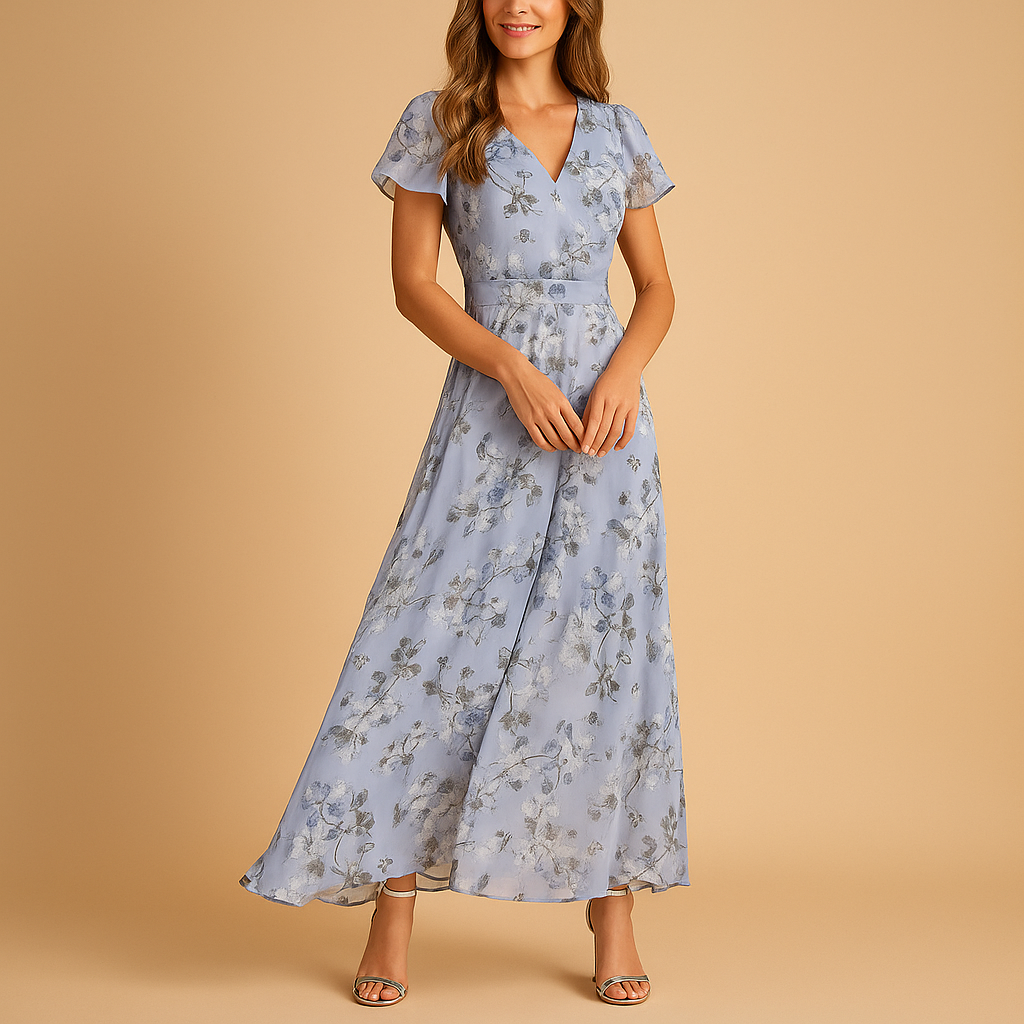 Elegant Midi Dress for Women | Lightweight Fabric | Perfect for Casual or Formal Occasions | Available in Multiple Colors