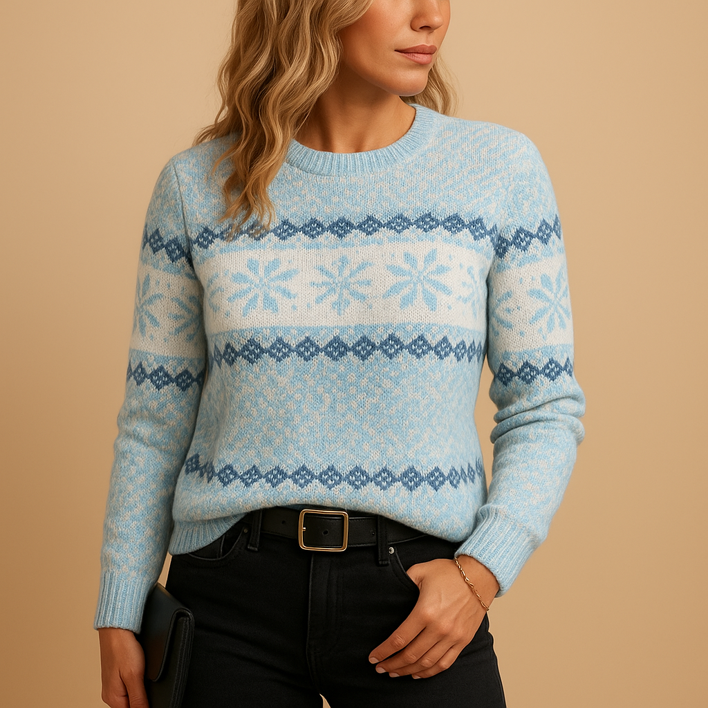 Women's Christmas Sweater | Festive Knit Design for Holiday Parties and Celebrations